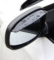 Dažďový kryt na spätné zrkadlo Čierny