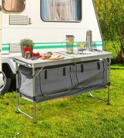Kempingový stôl – 60 x 47 x 10,5 cm