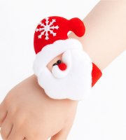 Vianočná dekorácia - náramok, tvorca drdolu - Mikuláš - 21 x 8 cm