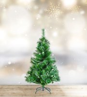 Umelý stromček - 120 cm - PVC - zasnežený