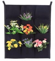 Nástenný 12-vreckový kvetinový držiak