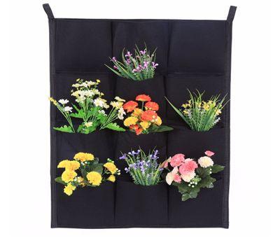 Nástenný 12-vreckový kvetinový držiak