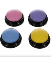 Výcvikové tlačidlo pre psov