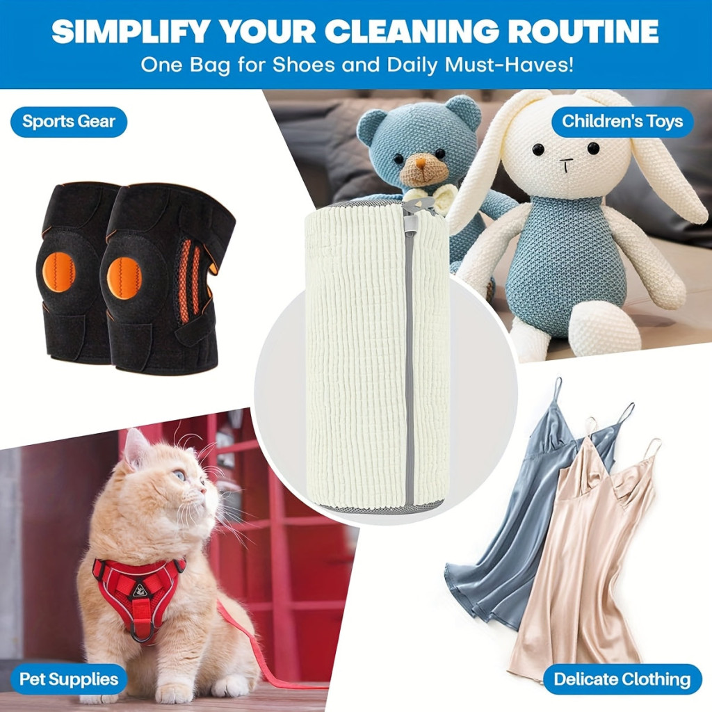 Vrecko na pranie obuvi s vláknami