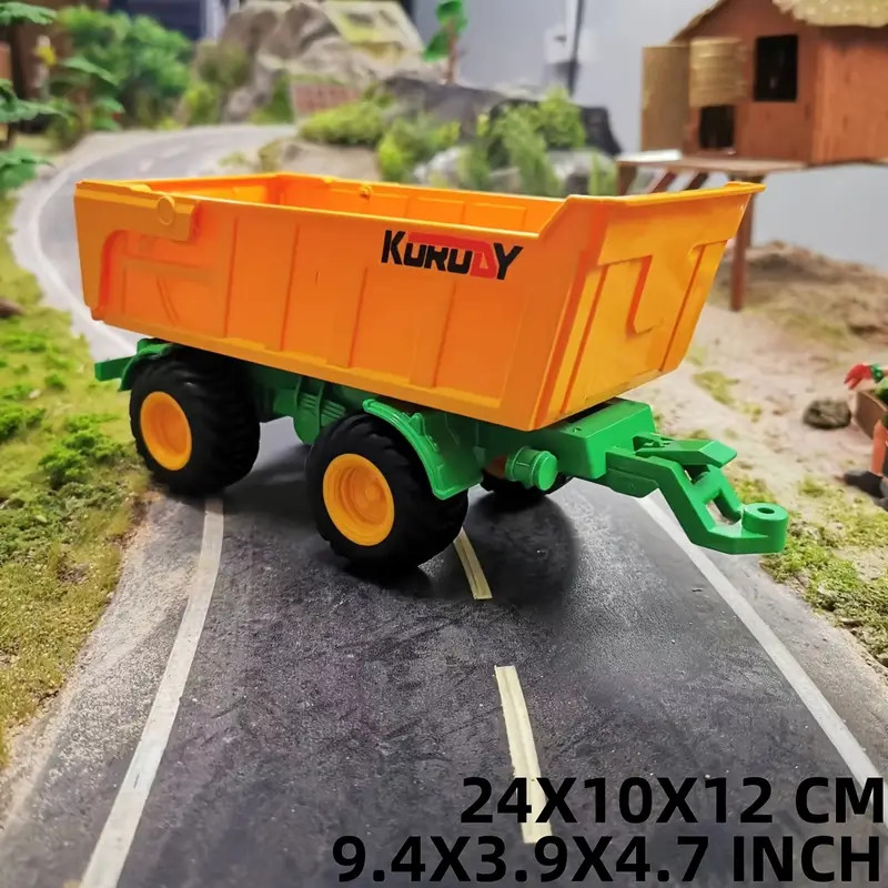 Sklápací príves k hračkárskemu traktoru