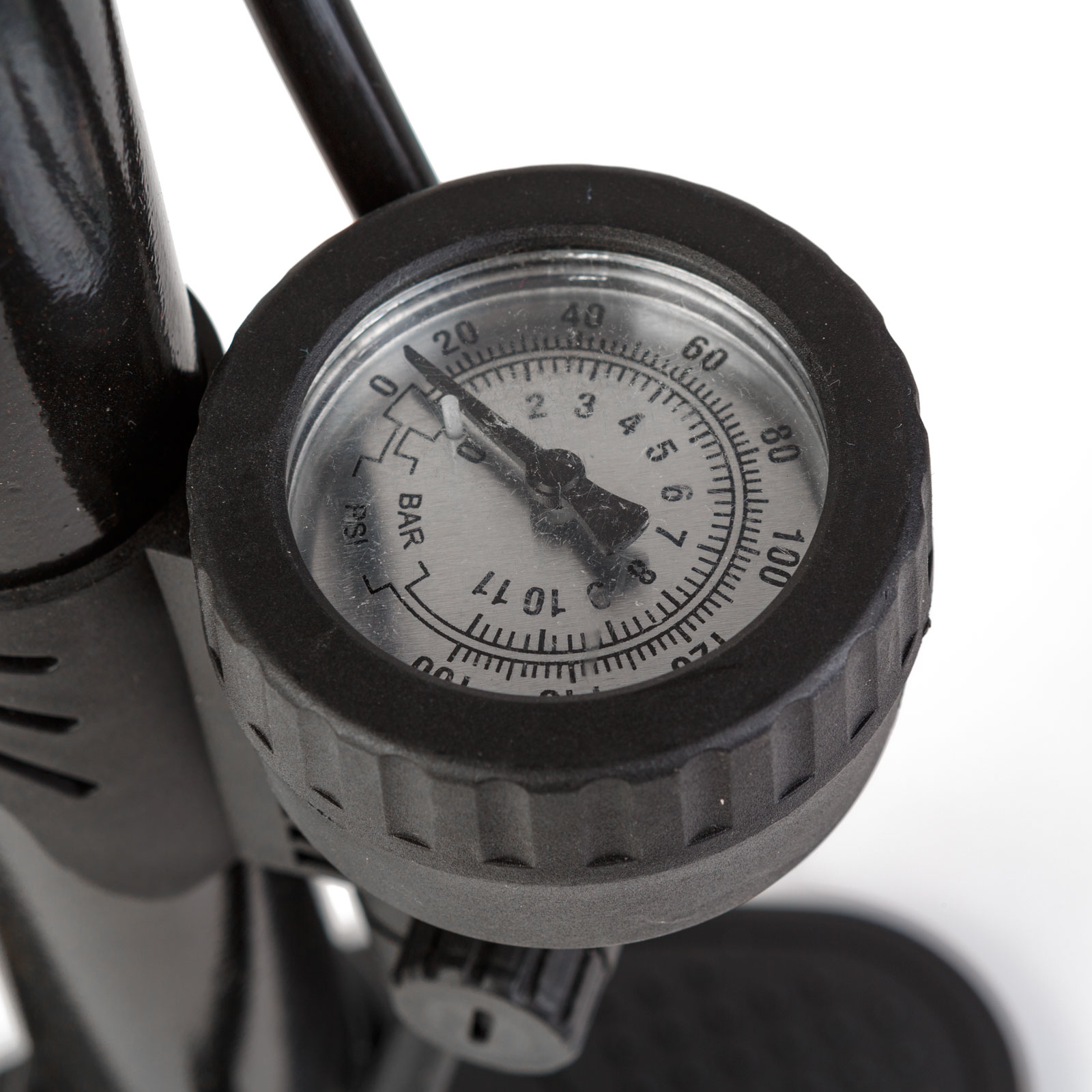 Ručná pumpa - 38 x 500 mm - čierna