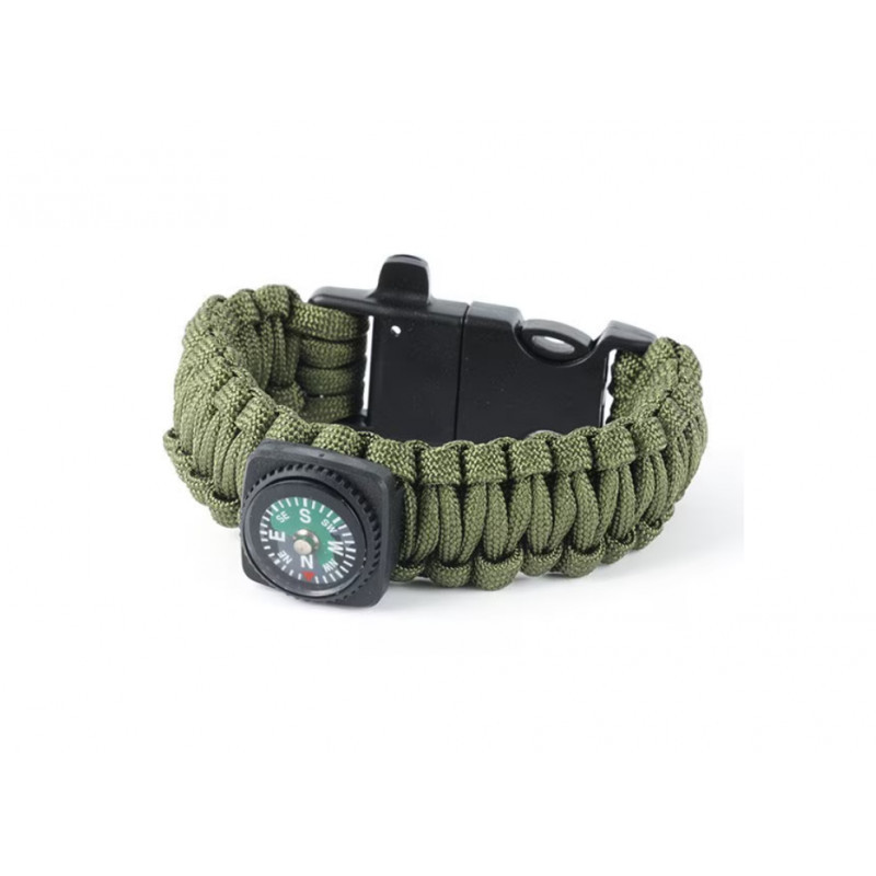 Paracord 5 v 1 prežitie náramok
