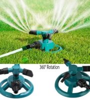 Automatická zavlažovacia tryska – 360-stupňový automaticky rotujúci vodný postrekovač