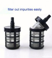 Vodné čerpadlo filter, dvojvrstvový nerezový oceľový filter pre akvárium