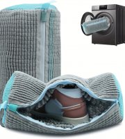 Chlpaté vláknité vrecko na pranie obuvi