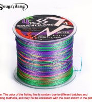 Sougayilang 4-pramenný PE pletený rybársky vlasec – silný, odolný a s dlhou životnosťou
