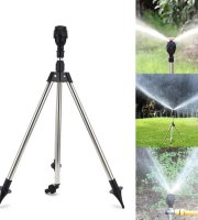 Otočný zavlažovací stojan s 360-stupňovým vodným lúčom