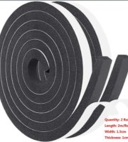 4M Samolepiaca Guma a Plastová Dverová a Okenná Izolácia