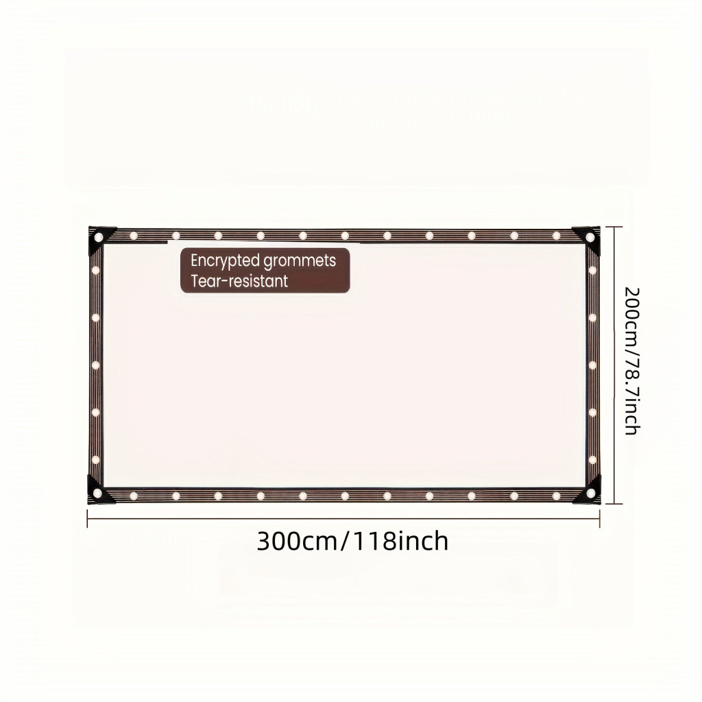 Jeden kus priehľadná vodotesná plachta