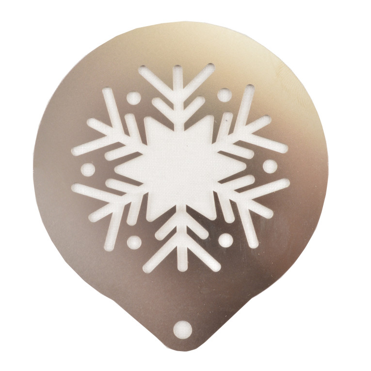 Dokonalý dom 13294 Šablóna na zdobenie cappuccina