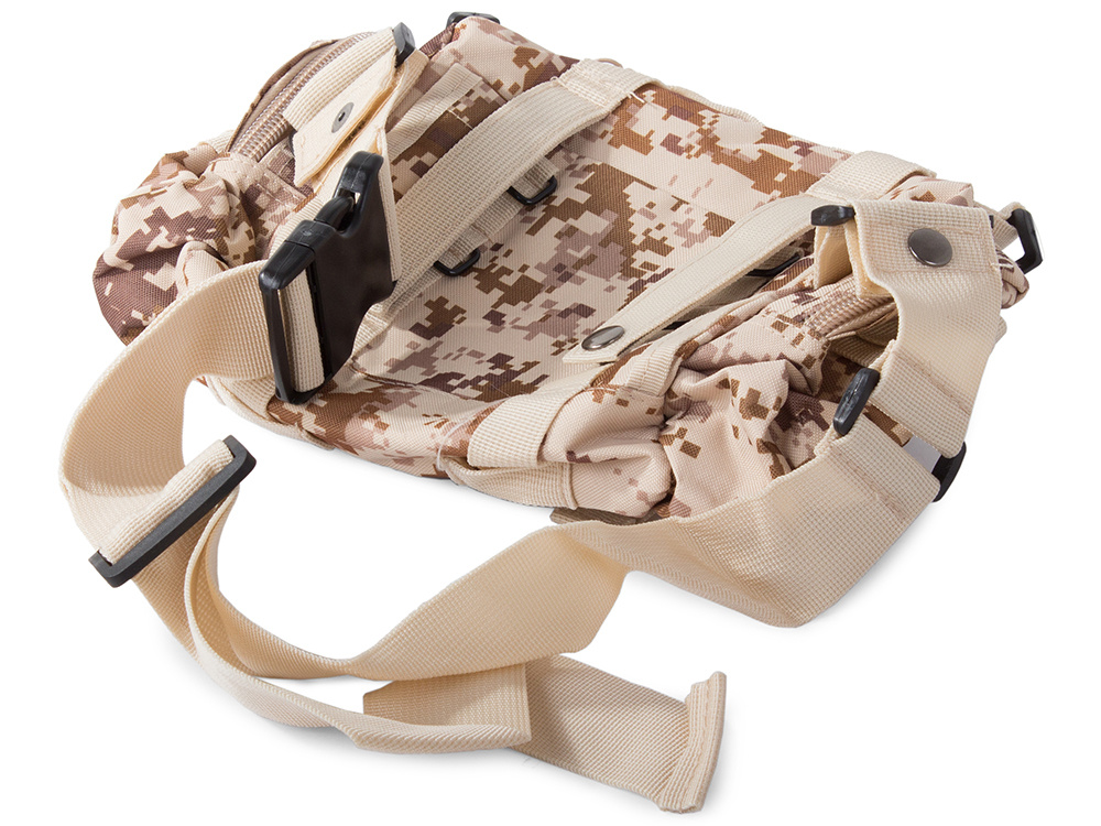 Set maskáčových tašiek - hnedý