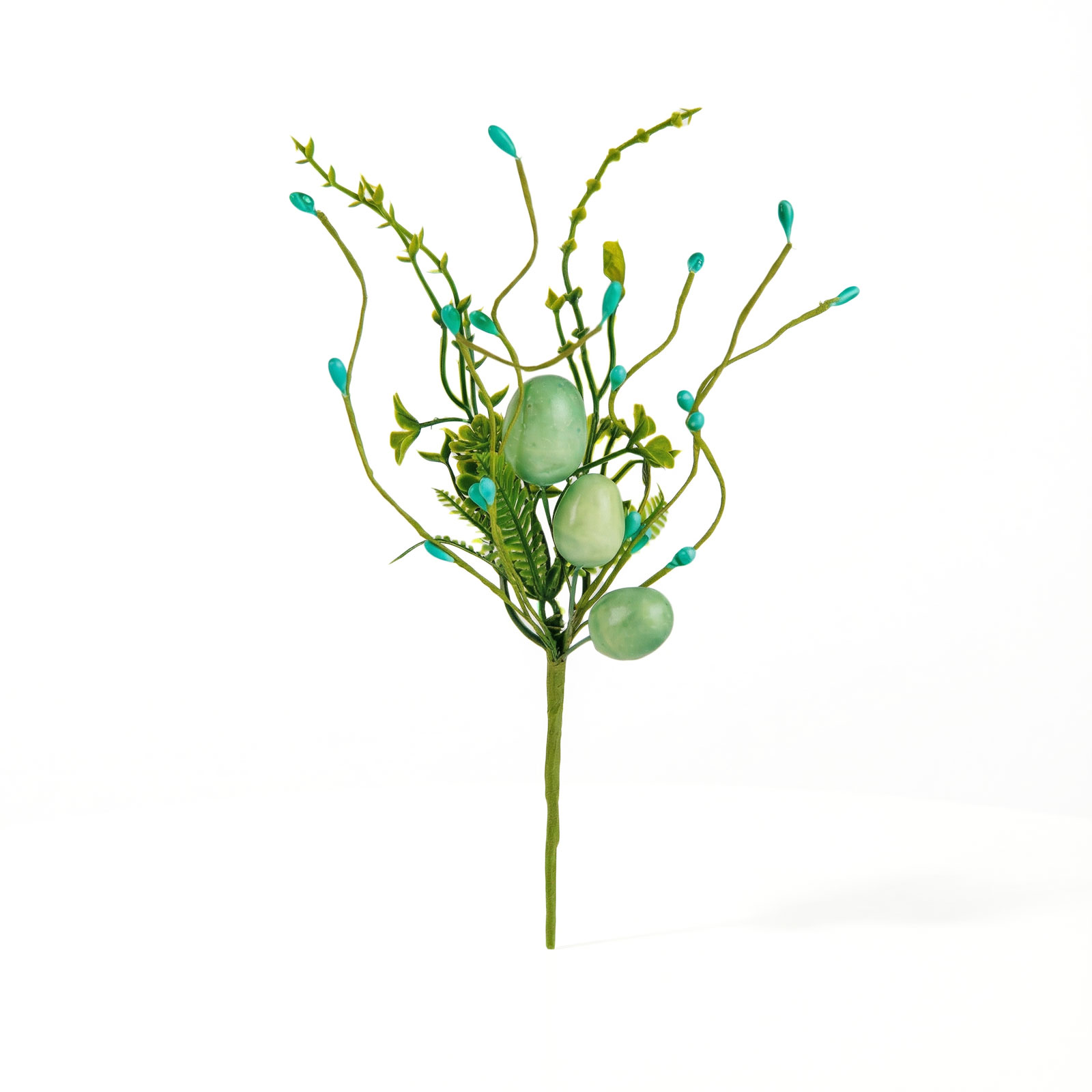 Veľkonočný stromček z vajíčok - zelený - 28 x 16 cm