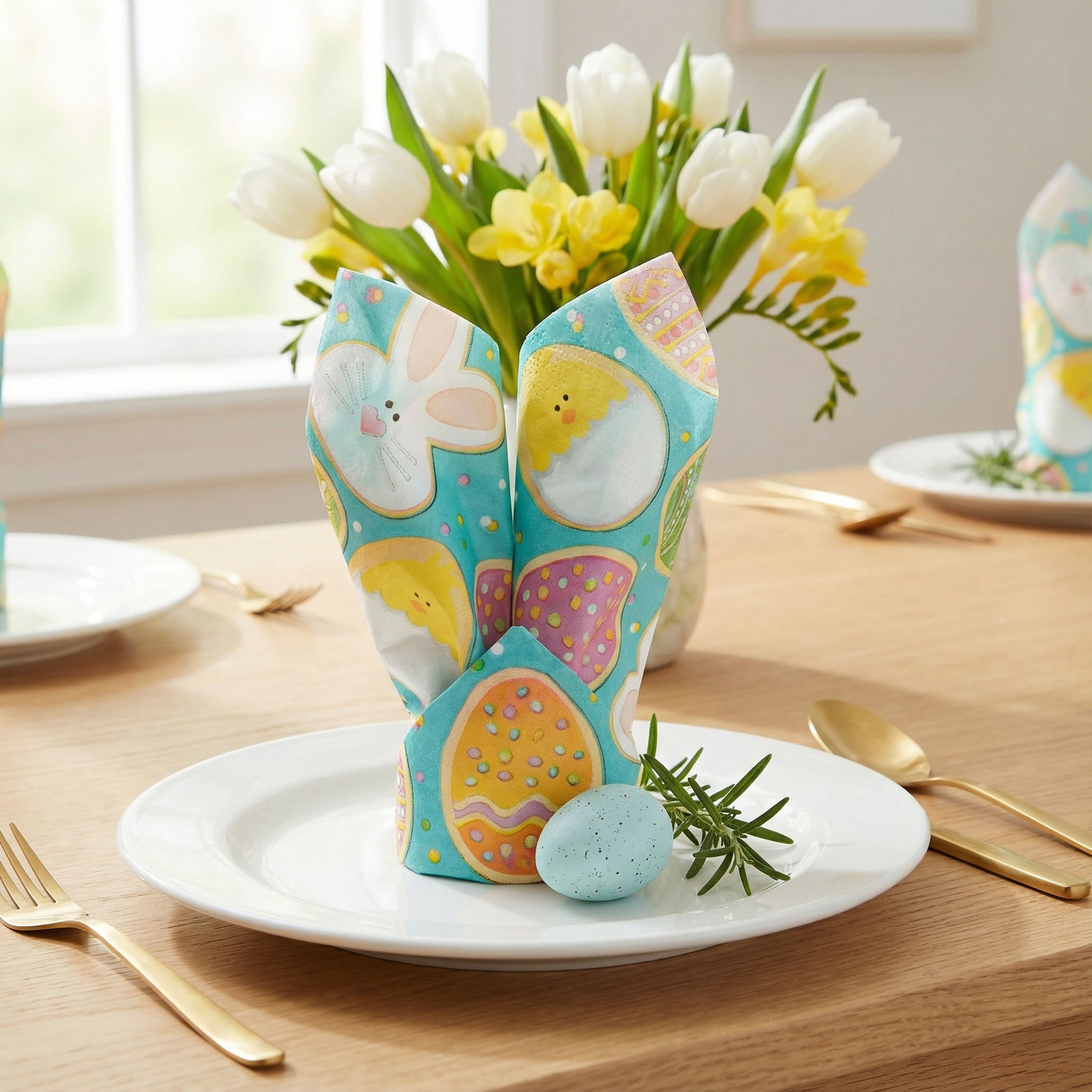 Veľkonočné servítky - 33 x 33 cm - 16 ks / balenie