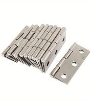 10 ks nerezový oceľový záves dverí