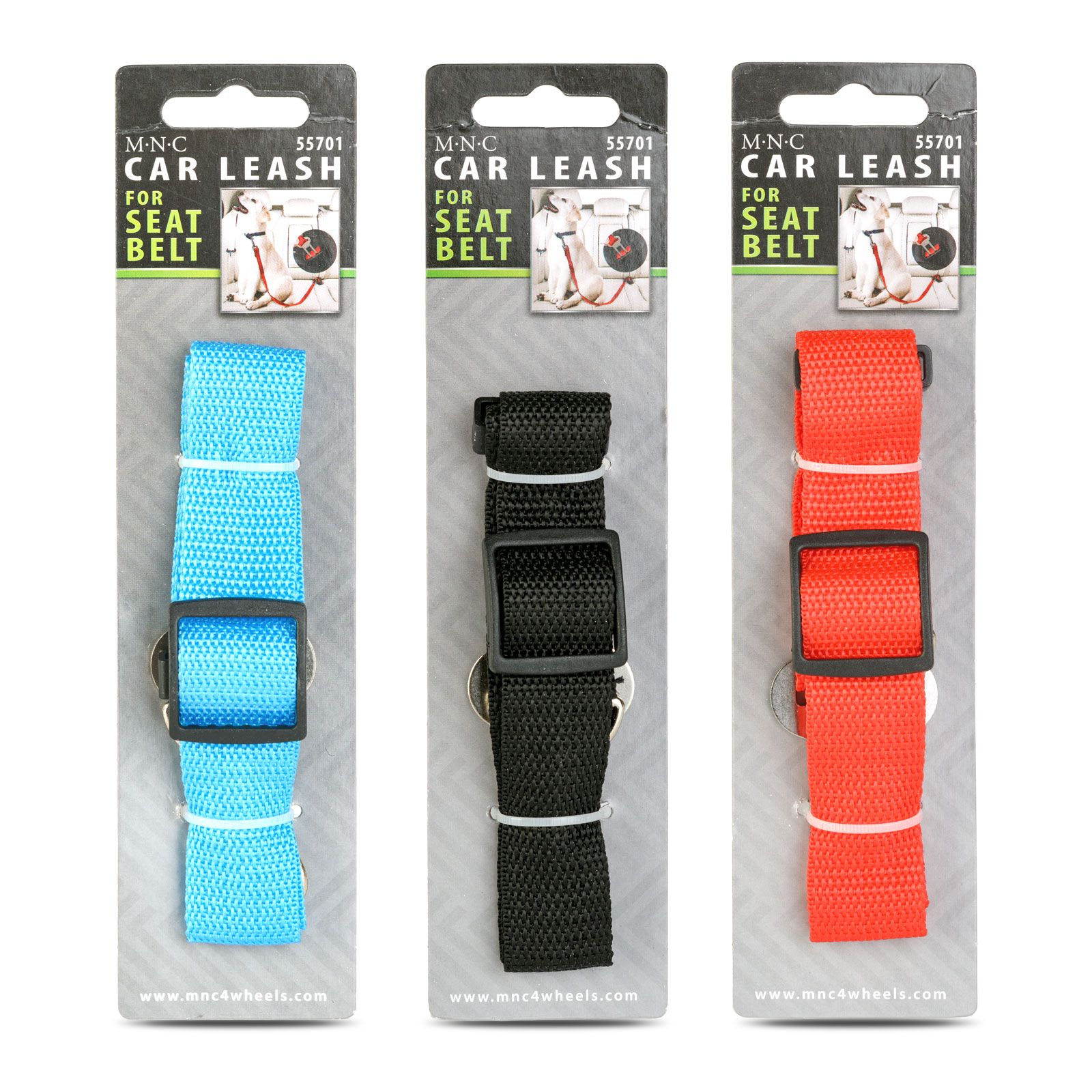 Autopopruh k bezpečnostnému pásu – 45–70 cm, 3 farby