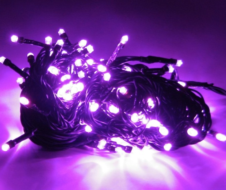 Vianočné osvetlenie 100 LED 5 m, v rôznych farbách