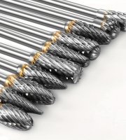 Sada 10 ks volfrámkarbidových profilových fréz