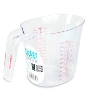 Baker's Secret – odmerný pohár – 1000 ml – plast – priehľadný