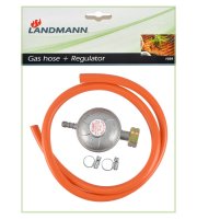 Landmann Regulátor tlaku + hadica (30 mbar)