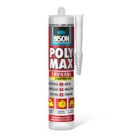 BISON Poly Max kryštálovo čisté tesnenie, SM polymérne lepidlo, 300 g