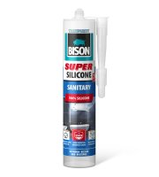 Bison Super sanitárny silikón, transparentný, 280 ml