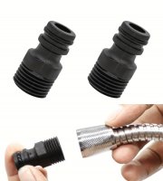 4 kusy PVC plastový špirálový adaptérový nástavec