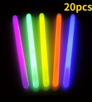 20 ks svietiacich svetelných tyčiniek na nočný rybolov – zvýšte úlovok s fluorescenčnými svetelnými tyčinkami