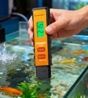 Digitálny TDS/EC merač minerálov – 0–4999 ppm – na batérie