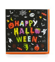 Halloweenová papierová servítka -