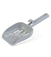 Lopatka na mačací záchod – sivá - 25 x 11 cm