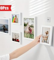 10 ks samolepiacich nástenných háčikov